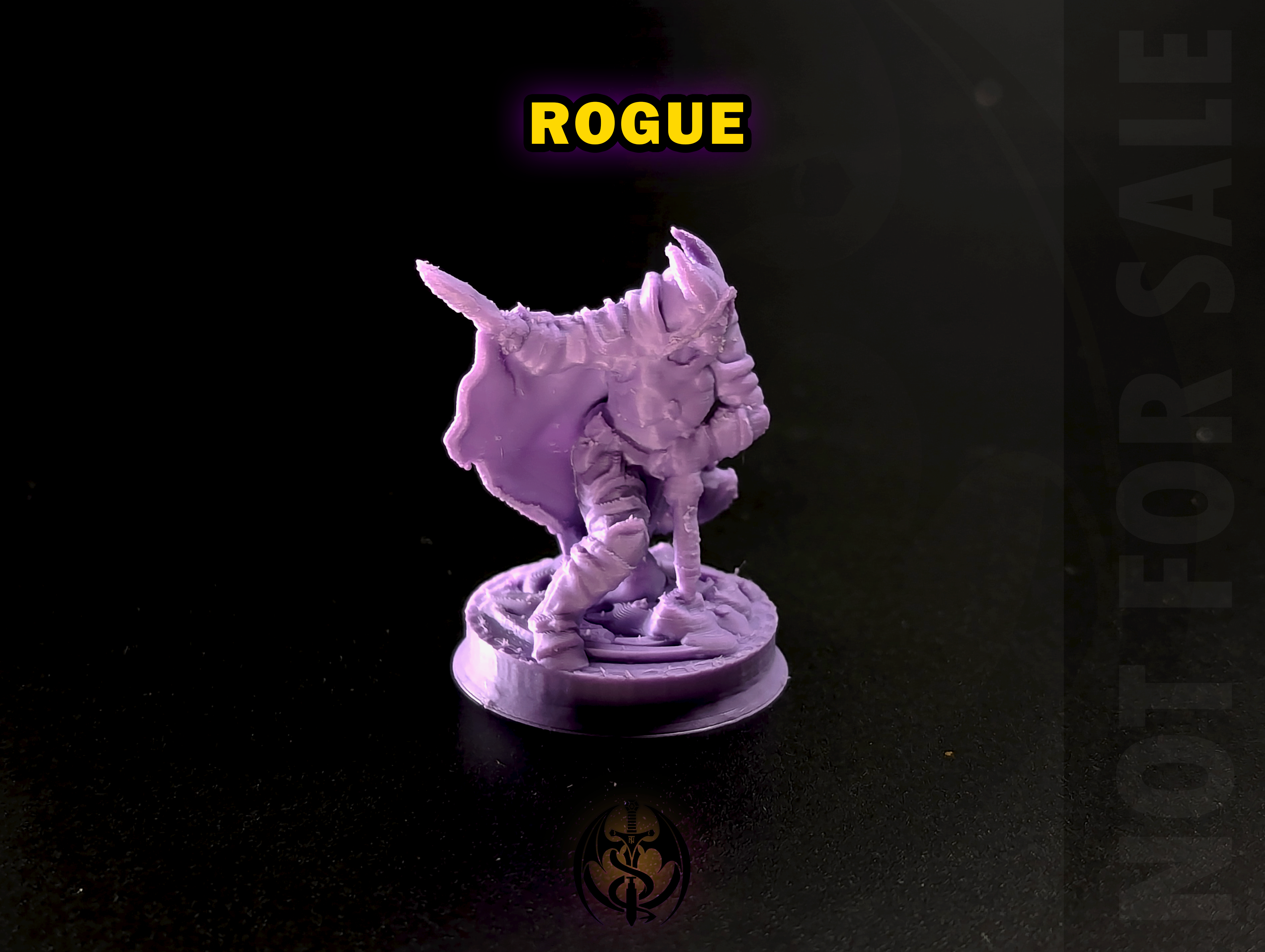 6 Supportless Female Tiefling D&D Classes - 32mm — 10