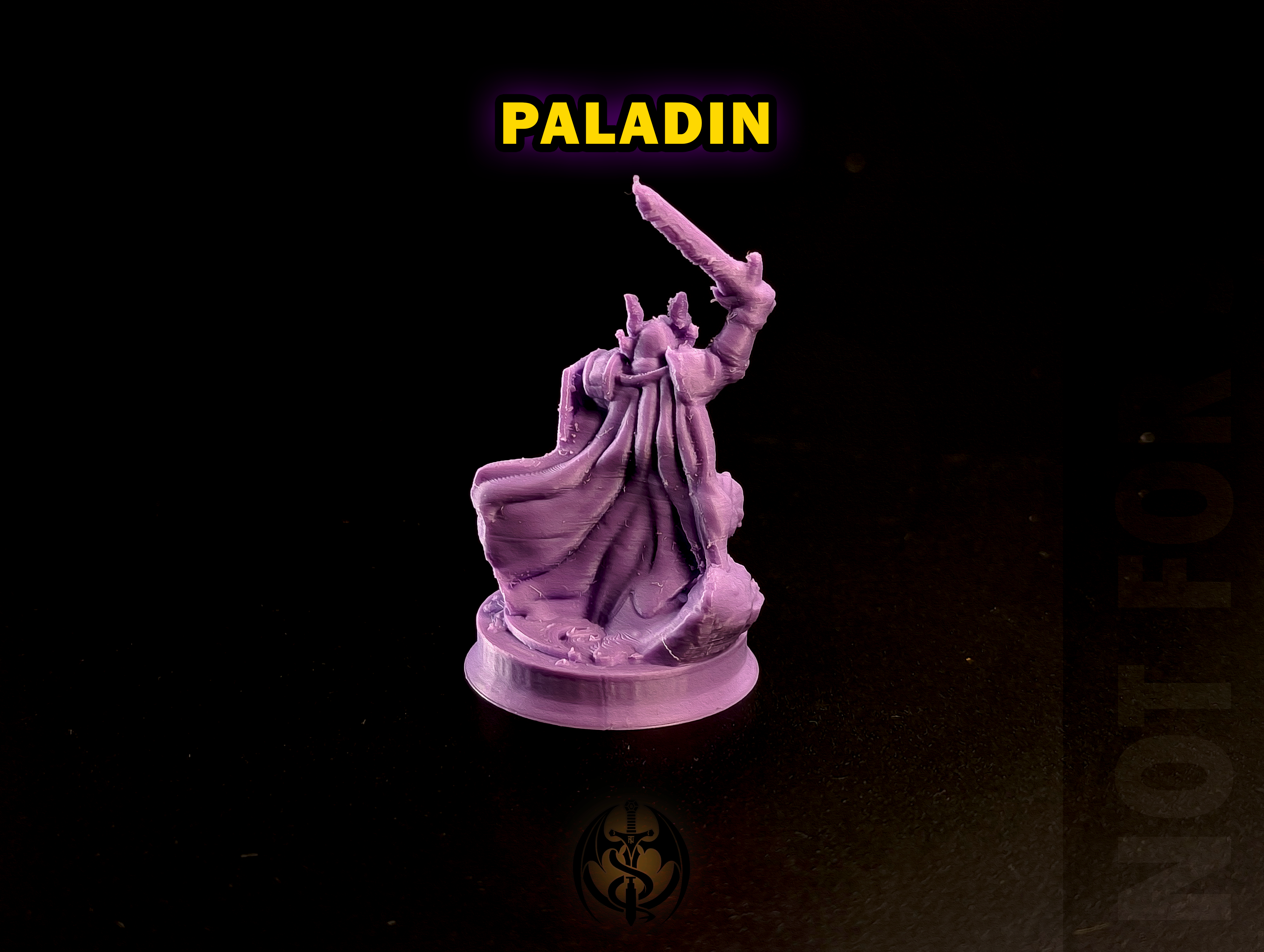 6 Supportless Female Tiefling D&D Classes - 32mm — 6