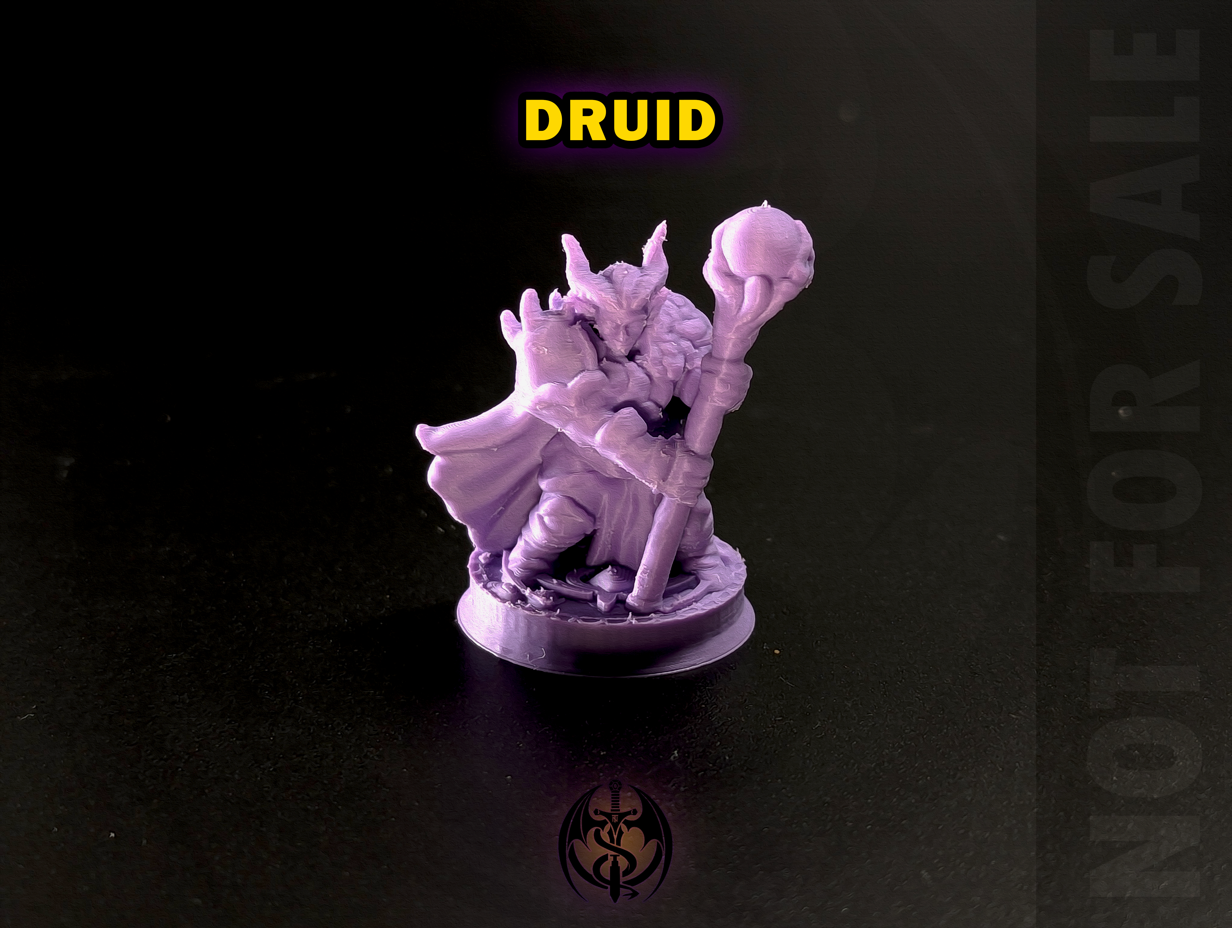 6 Supportless Female Tiefling D&D Classes - 32mm — 7