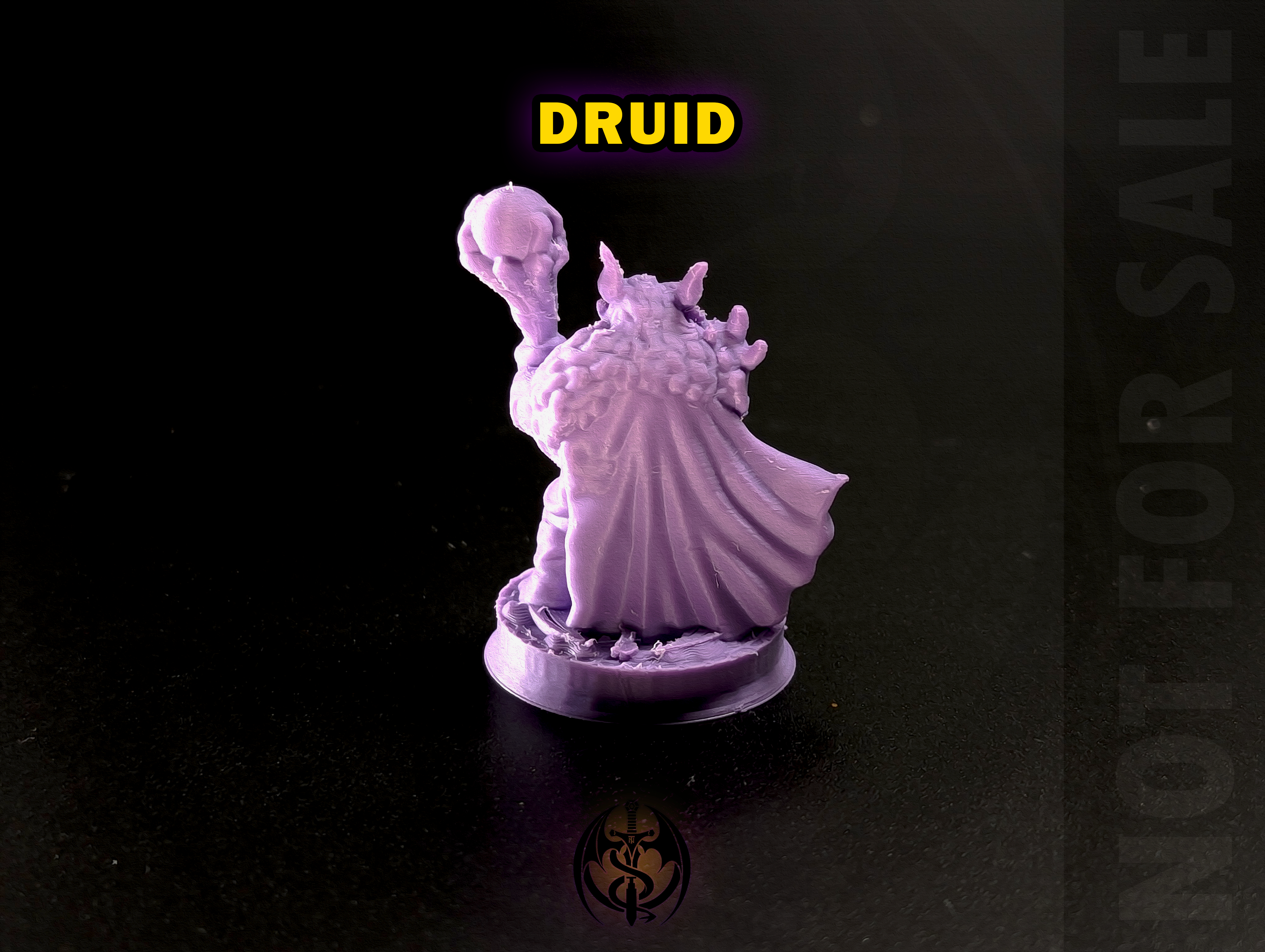 6 Supportless Female Tiefling D&D Classes - 32mm — 8