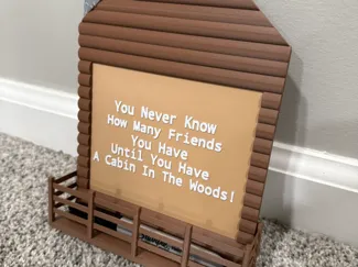Cabin Pen Holder