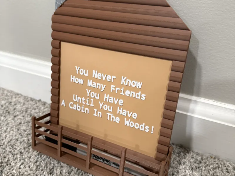 Cabin Pen Holder
