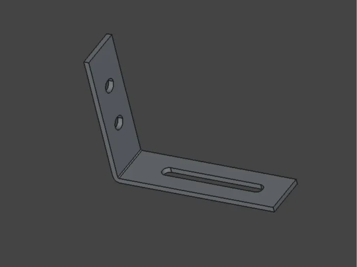 L Bracket 80×65×20×2.5mm