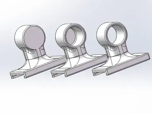 单杆毛巾座φ19mm