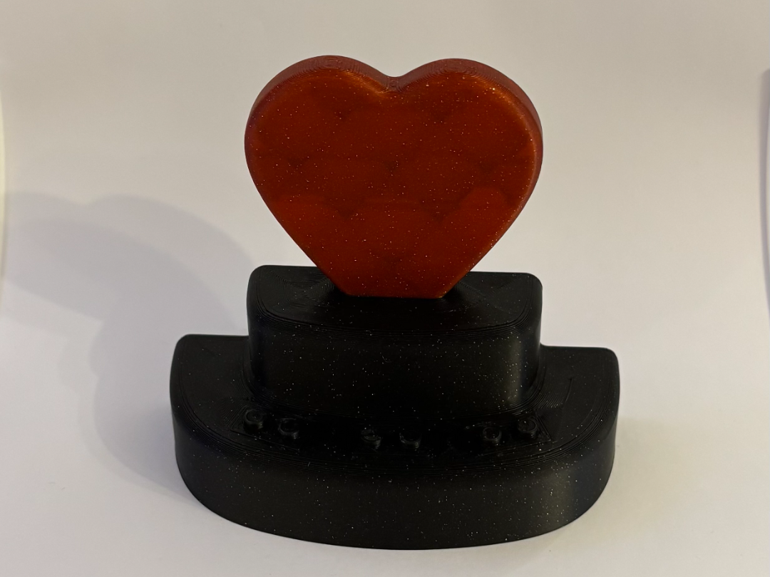 Brick Valentines/Love Display Stand