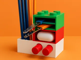 Modular Brick Storage System