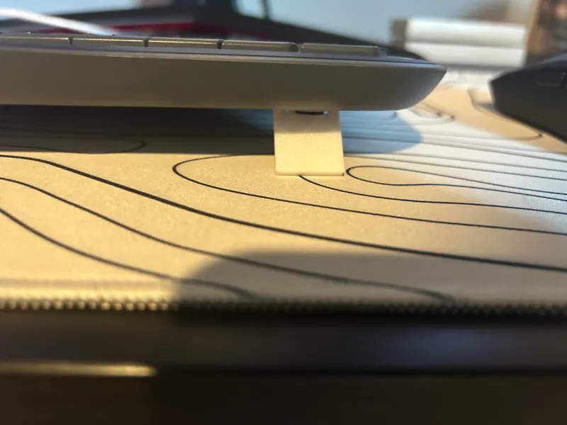 logitech keyboard feet