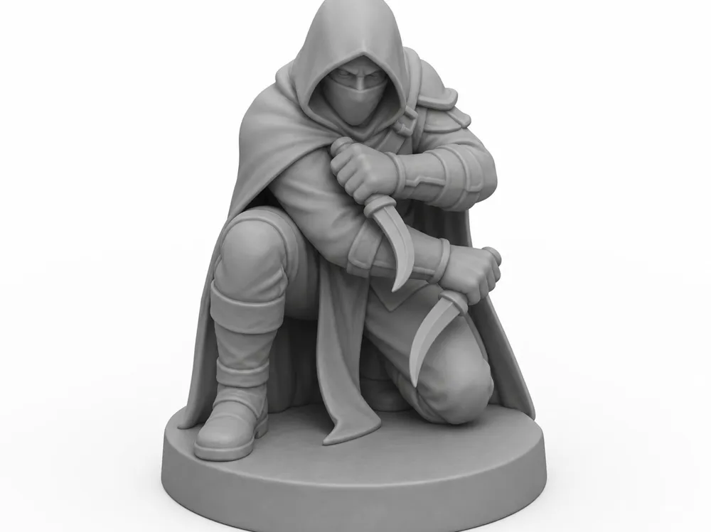 Modelo para impresión 3D: Assassin. Referencia del modelo original.
