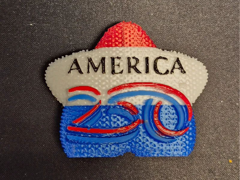 Fourth of July Lapel pin