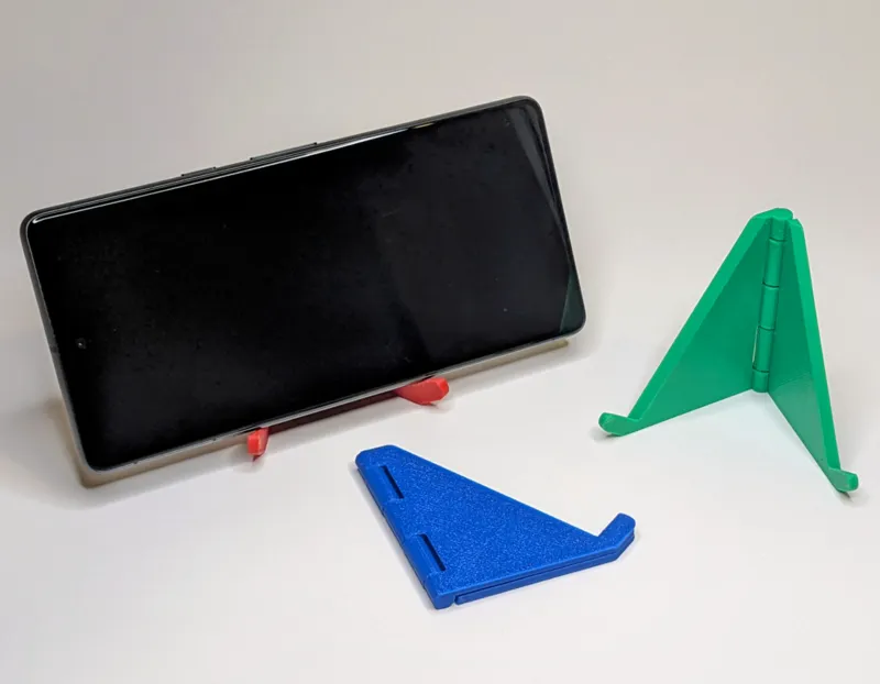 Slim Phone Stand Print-in-Place