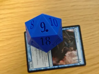 MTG black mana spindown die