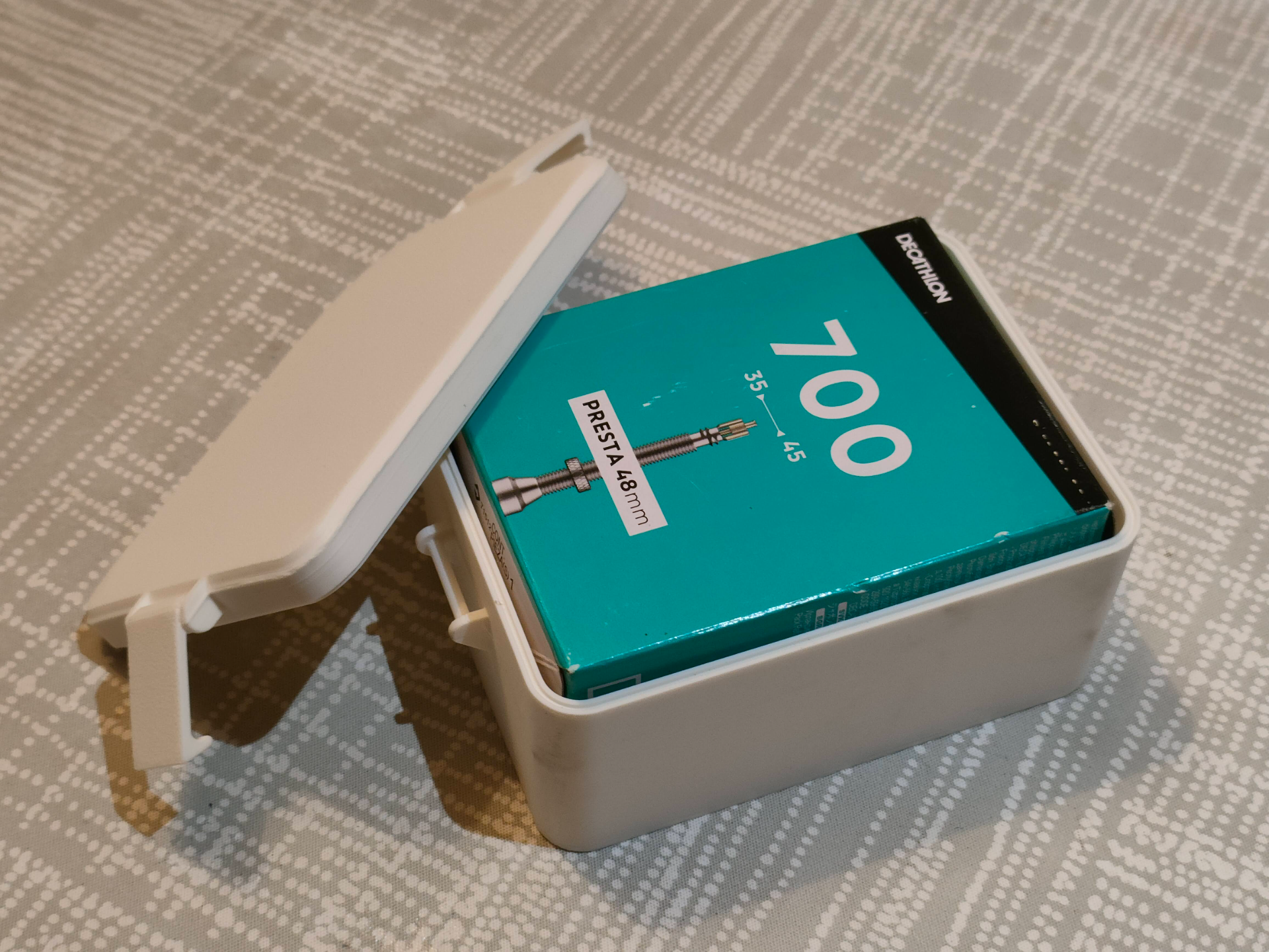 2 parts storage box (in place)