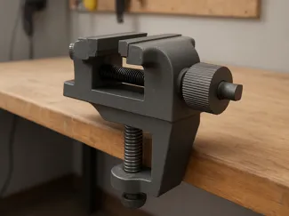 High-quality vice with and without table holder