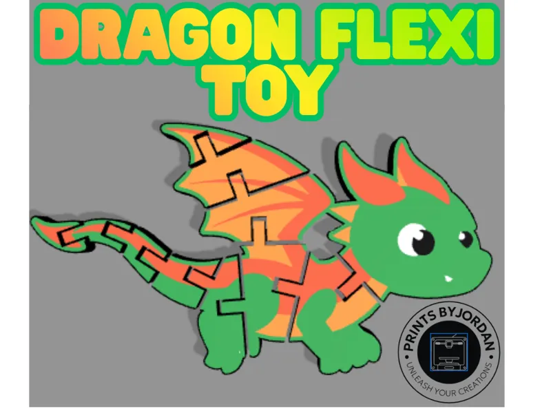 Dragon Flexi Toy