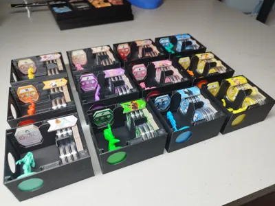Reload Boardgame Character Boxes