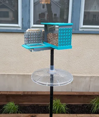 Midcentury Bird Feeder