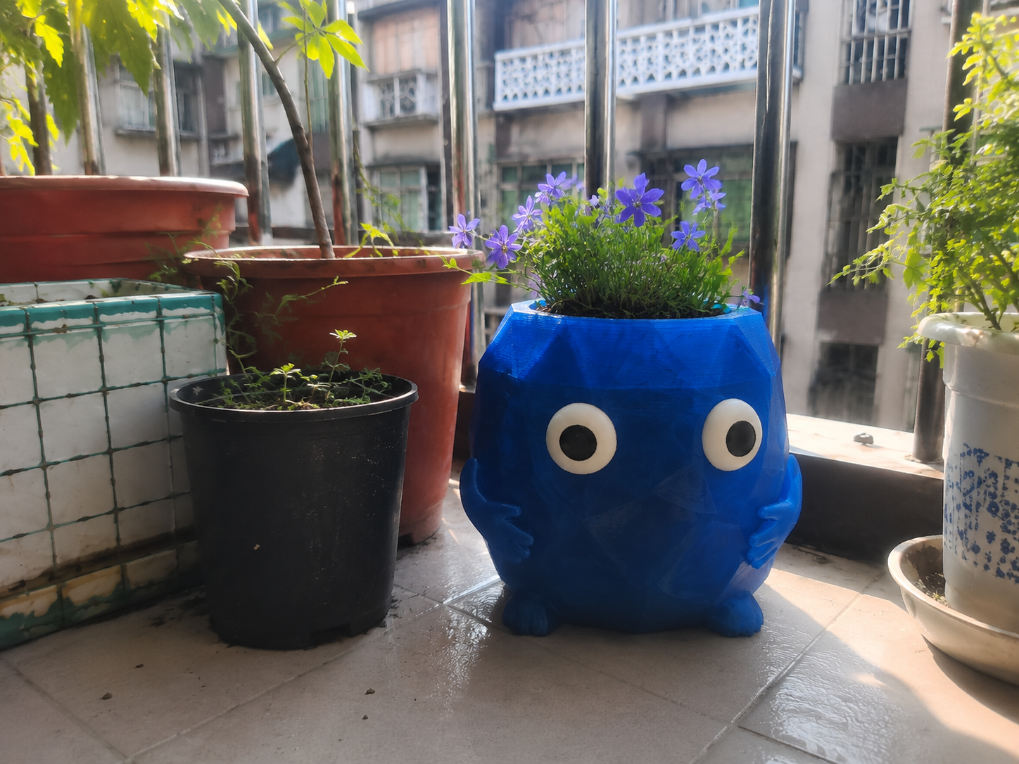 ice Pikmin flowerpot/storage space/冰皮/冰皮克敏花盆