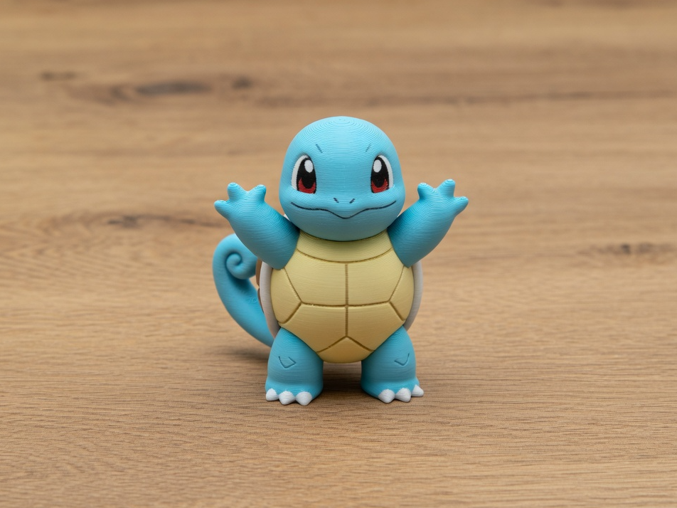 Squirtle Pokemon Mini Figure