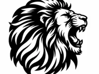 Tableau tête de lion — photo 2