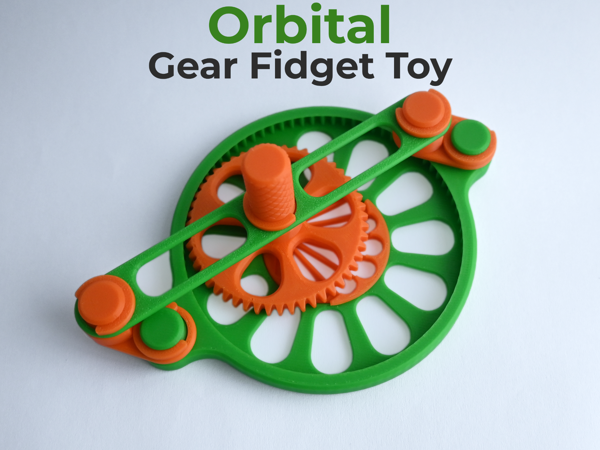 Orbital Gear Fidget Toy