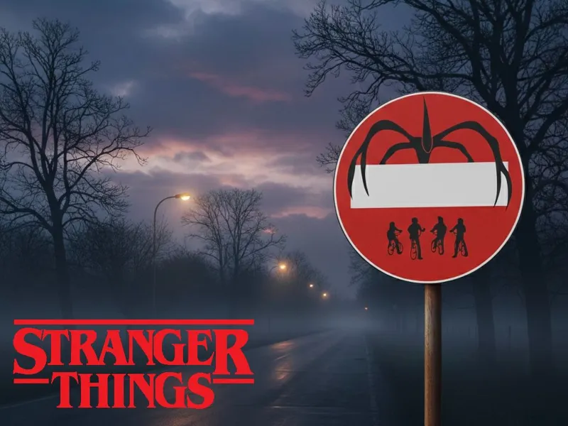 Stranger Things Wall Art - Mind Flayer Sign