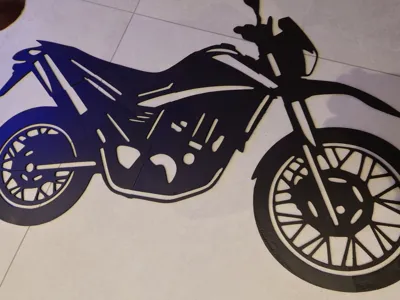 Yamaha XT660R 2D Wallart