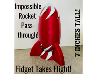 Impossible Rocket Passthrough! 7 INCHES TALL!