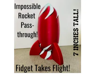 Impossible Rocket Passthrough! 7 INCHES TALL!