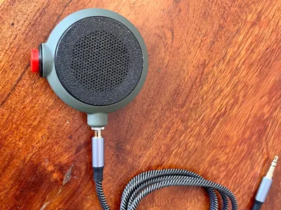 QRP Hand held microphone