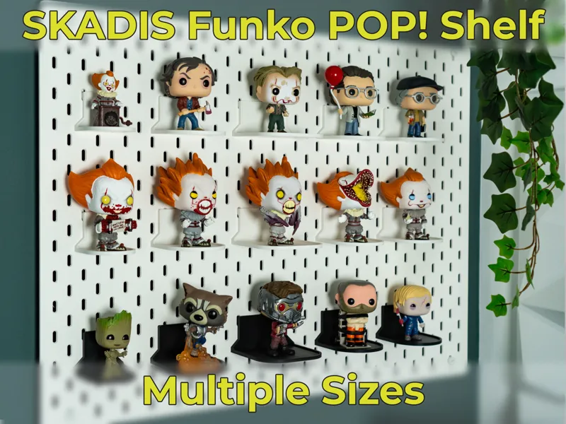 Funko POP! shelf for IKEA SKADIS