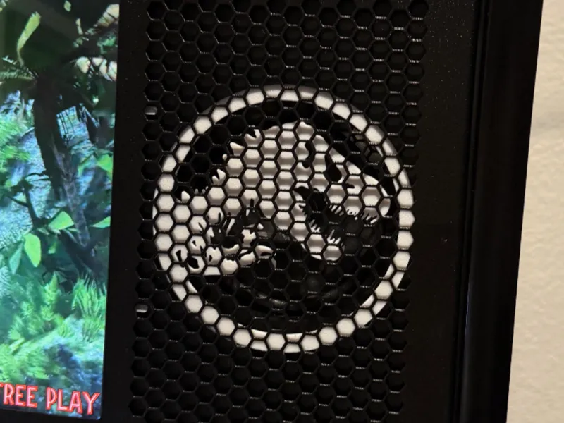 Stern Jurassic Park Pinball Speaker Light Cover