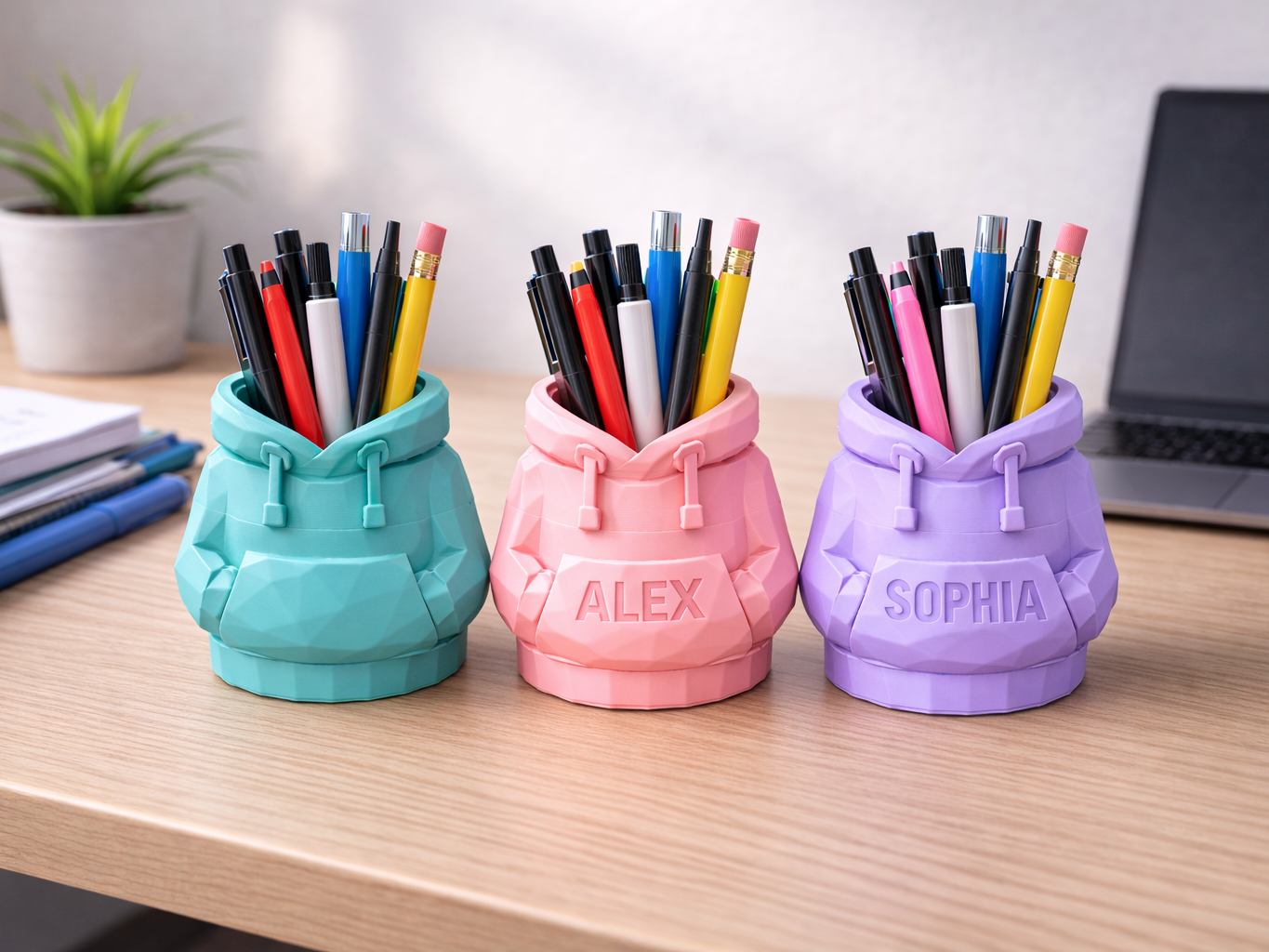 Hoodie Pen Box Low Poly