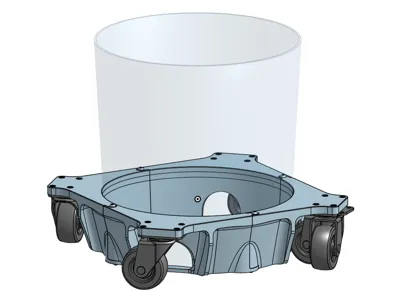 2 Gallon Bucket Dolly