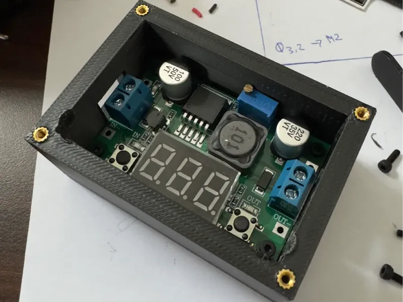 LM2596S Buck Converter/Step Down Module Box