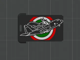 PORTA BADGE POSTERIORE C130 noSCRITTA