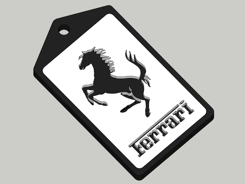 Ferrari Keychain