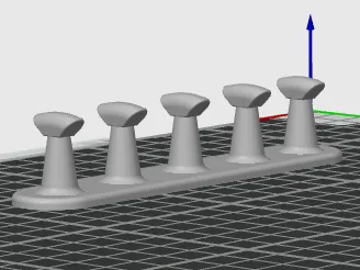 5x2mm magentic nail display