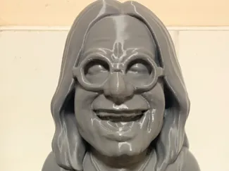 Ozzy Osbourne Statue Holder