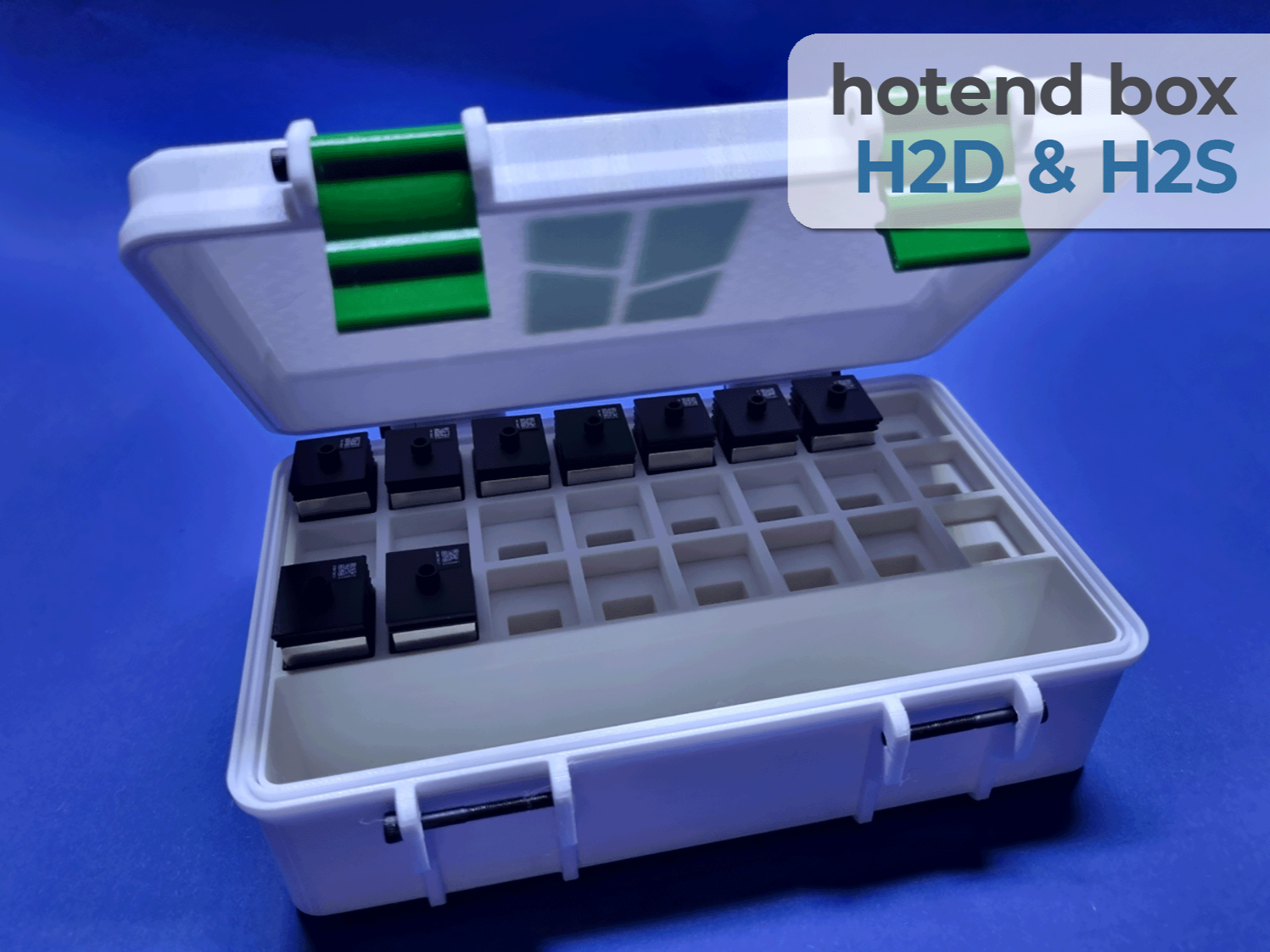 Nozzle Organizer Hotendbox H2D H2S P2S X2D