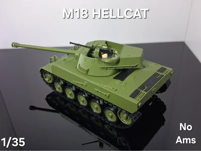 M18 HELLCAT 1/35 WWII U.S TANK DESTROYER 