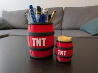 TNT Barrel - 10cm height multicolor