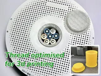 Spool Weight for Bambu AMS with AA Battery