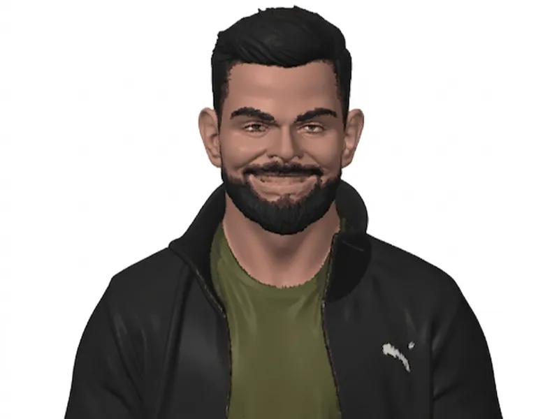 Virat kohli bust