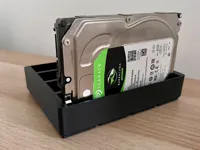 Organiseur Gridfinity pour disques durs SATA 3,5″ — photo 1