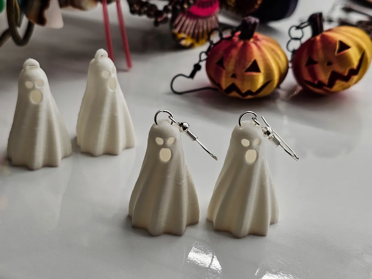Ghost Earrings view 2