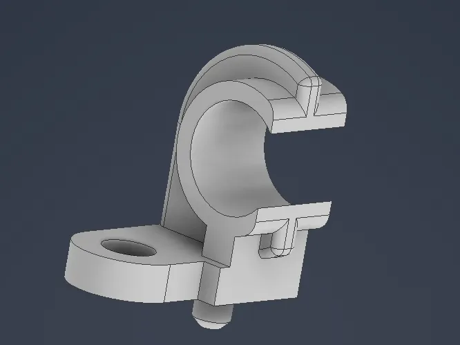 Guida Tubo Freno Posteriore KTM 125