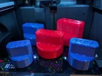 0.2mm layer, 4 walls, 20% infill, support
