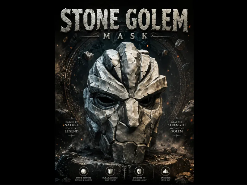 Stone Golem Mask