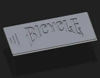 Bicycle Playing Cards Lid - 0.2mm layer, 2 walls, 25% infill