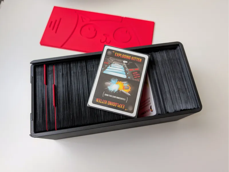 Exploding Kittens Box (Fits ALL Expansions!)